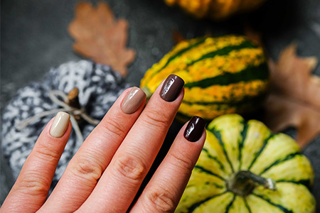 nail art automne exemple