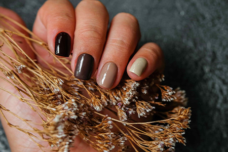 nail art automne exemple