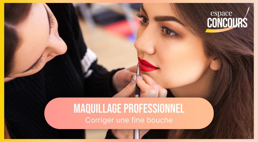 Corriger une fine bouche [Formation Maquillage professionnel – Vidéo Tuto – Extrait de cours]