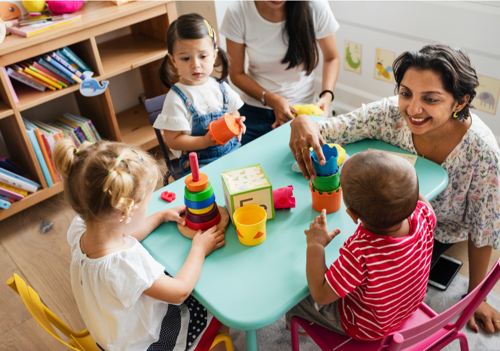 travailler avec les enfants