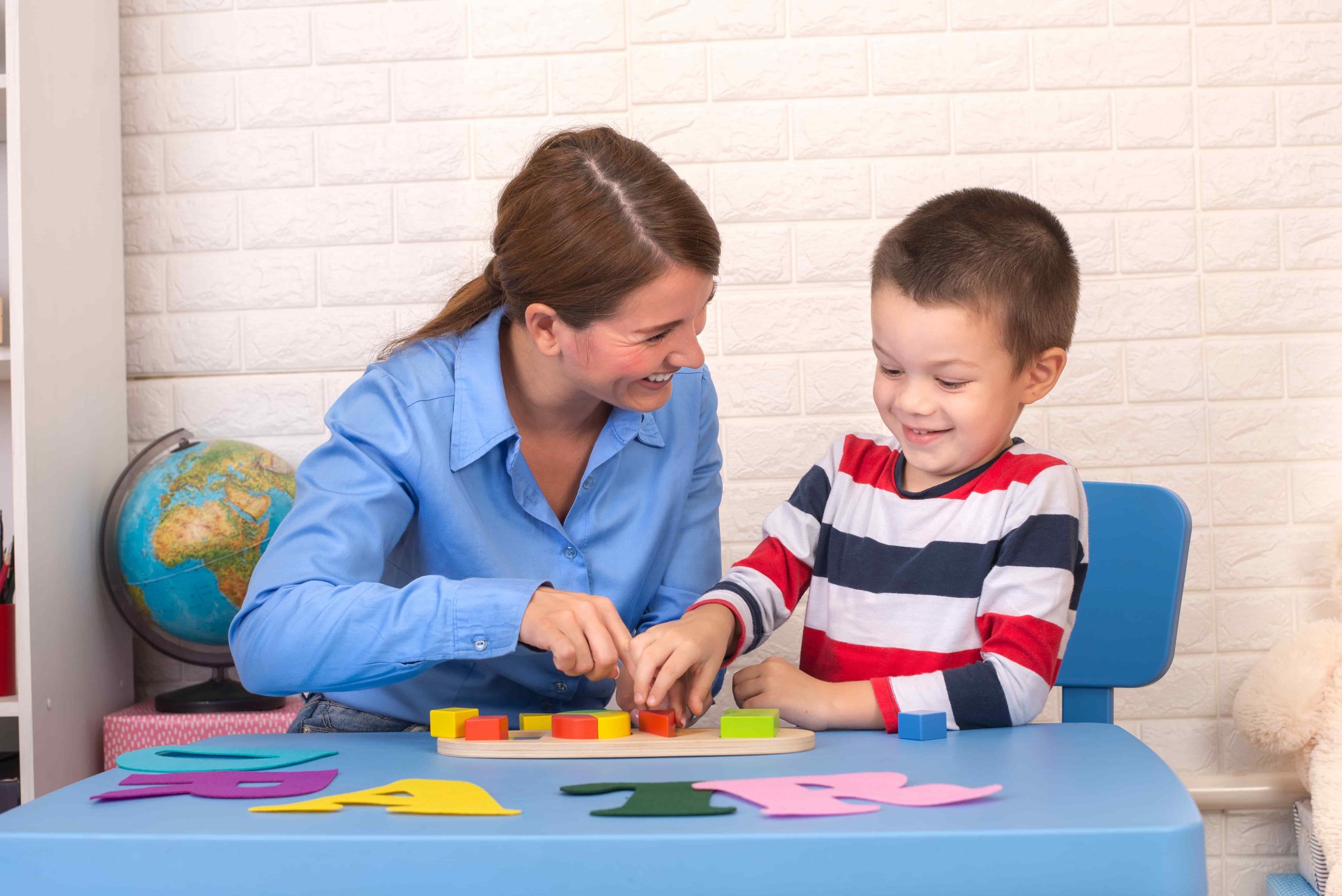 travailler avec des enfants