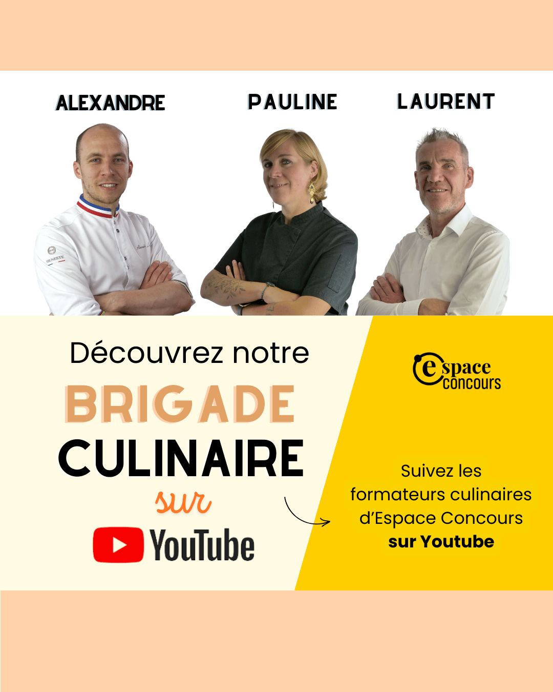 Brigade culinaire Espace Concours